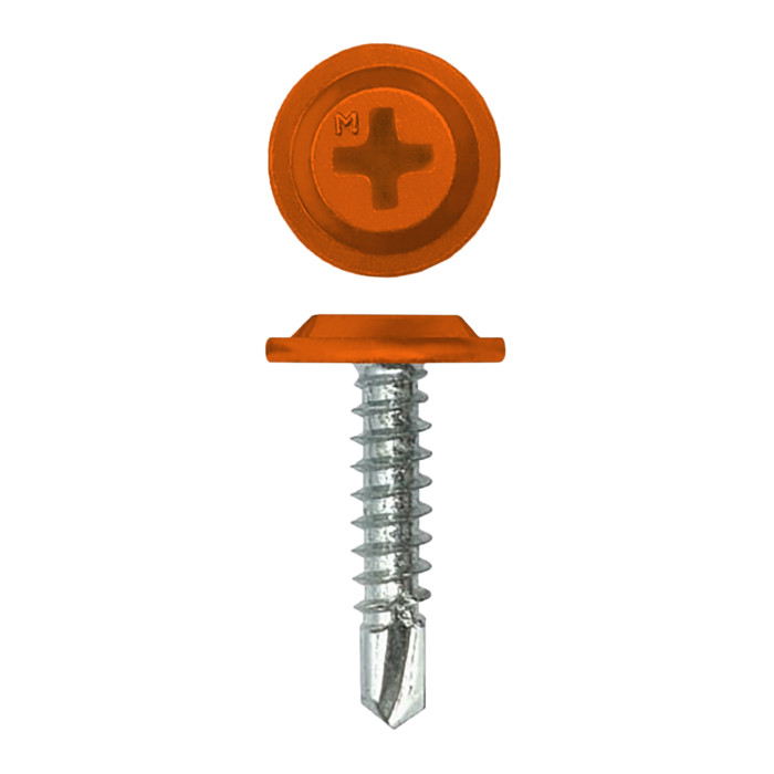 Саморез ПШС Daxmer Pro 4,2х19 (1000 шт) шлиц PH2 RAL 2004