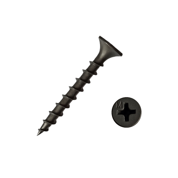 Саморез ГКД Daxmer Premium 4,2х65 (100шт) шлиц PH2, фосфатированный